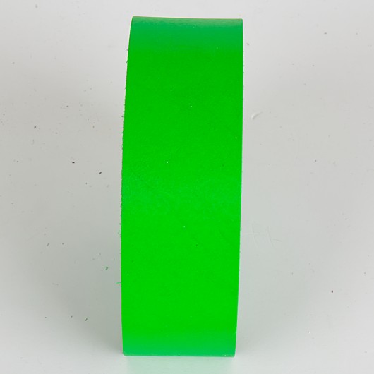 Fettlederriemen in Neongrün 30mm