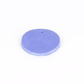 Fettleder  Meterware in Königsblau 12mm Reduziert